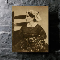 Ann Pamela Cunningham metal print mockup