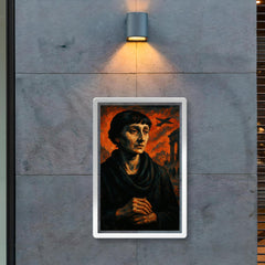 Anna Akhmatova in siege shadow poster 2