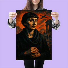 Anna Akhmatova in siege shadow poster 3