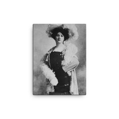 Anna Fitziu canvas print on a plain backdrop in size 12"x16".