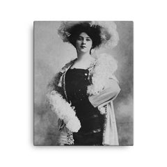 Anna Fitziu canvas print on a plain backdrop in size 16"x20".