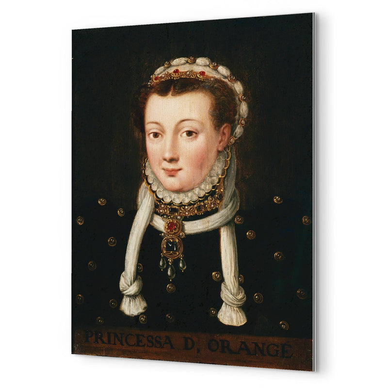 Anna van Egmont metal print mockup