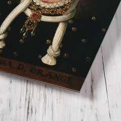 Anna van Egmont metal print mockup