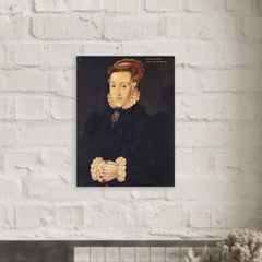 Anne Askew metal print mockup