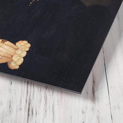 Anne Askew metal print mockup