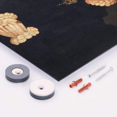 Anne Askew metal print mockup