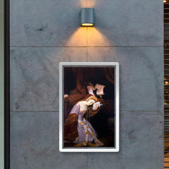 Anne Boleyn in the Tower by Édouard Cibot, 1835 poster 2