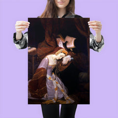 Anne Boleyn in the Tower by Édouard Cibot, 1835 poster 3