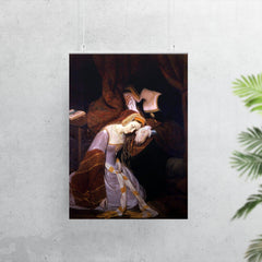 Anne Boleyn in the Tower by Édouard Cibot, 1835 poster 7