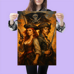 Anne Bonny and Mary Read back to back poster 3