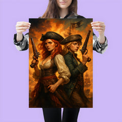 Anne Bonny and Mary Read back to back poster 3