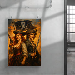 Anne Bonny and Mary Read back to back poster 4