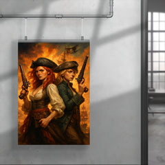 Anne Bonny and Mary Read back to back poster 4