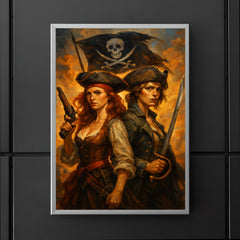 Anne Bonny and Mary Read back to back poster 5