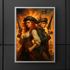 Anne Bonny and Mary Read back to back poster 5