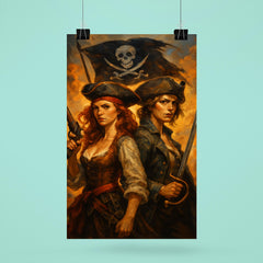 Anne Bonny and Mary Read back to back poster 6