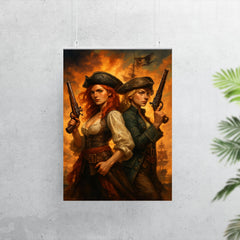 Anne Bonny and Mary Read back to back poster 7