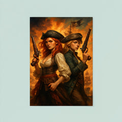 Anne Bonny and Mary Read back to back poster 8