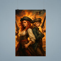 Anne Bonny and Mary Read back to back poster 9