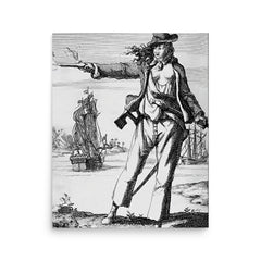 Anne Bonny poster on a plain backdrop in size 16"x20".