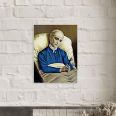 Anne Catherine Emmerich metal print mockup