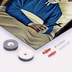 Anne Catherine Emmerich metal print mockup