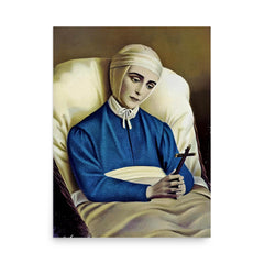 Anne Catherine Emmerich poster on a plain backdrop in size 18"x24".