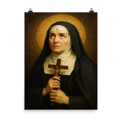Anne Catherine Emmerich poster on a plain backdrop in size 8"x10".
