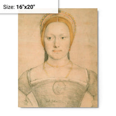 Anne Gainsford metal print on a plain backdrop in size 16"x20".