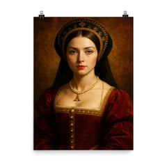 Anne Gainsford poster on a plain backdrop in size 8"x10".