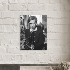 Annemarie Schwarzenbach metal print mockup