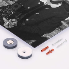 Annemarie Schwarzenbach metal print mockup