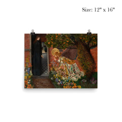 Annunciation by Gustave Max Stevens, 1897 poster 3