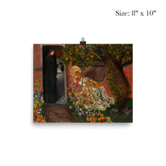 Annunciation by Gustave Max Stevens, 1897 poster 4