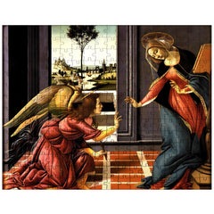 Annunciation by Sandro Botticelli jigsaw puzzle
