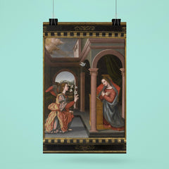 Annunciation by Sister Plautilla Nelli, 1524-1588 poster 6