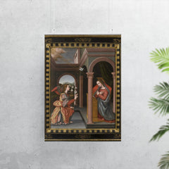 Annunciation by Sister Plautilla Nelli, 1524-1588 poster 7
