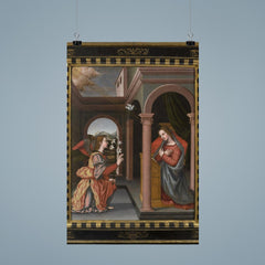 Annunciation by Sister Plautilla Nelli, 1524-1588 poster 9
