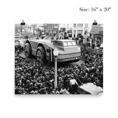 Antarctic Snow Cruiser on Route to the Ship, 1939 poster 2