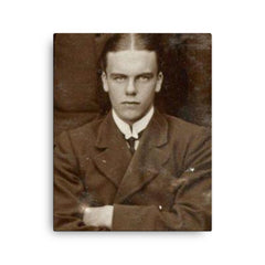 Anthony Berkeley Cox canvas print on a plain backdrop in size 16"x20".