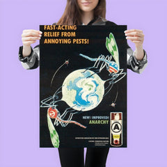 Anti-US Anti-USSR Anarchist Poster, 1981 poster 3