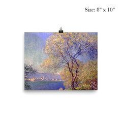 Antibes Seen from La Salis by Claude Monet, 1888 poster 4