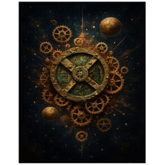 Antikythera mechanism exploded like a bronze cosmos jigsaw puzzle