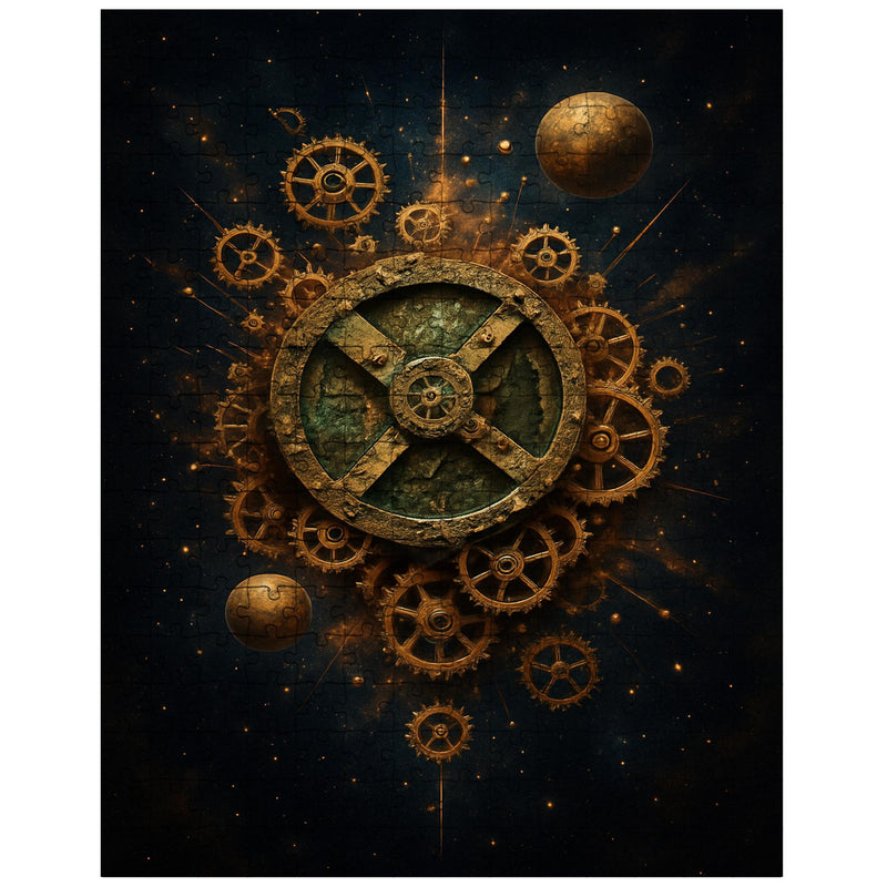 Antikythera mechanism exploded like a bronze cosmos jigsaw puzzle