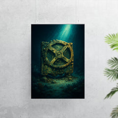 Antikythera mechanism under seabed light poster 7