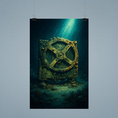 Antikythera mechanism under seabed light poster 9