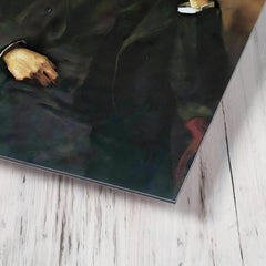 Anton Chekhov metal print mockup