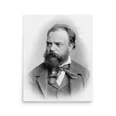 Antonin Dvorak poster on a plain backdrop in size 16"x20".