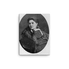 Antonina Abarinova canvas print on a plain backdrop in size 12"x16".