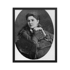 Antonina Abarinova framed print on a plain backdrop in size 16"x20".